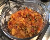 Une image de l'étape 7 de Compote de raisins, pommes et prunes.