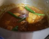 A picture of step 6 of Beef Aloo gosht.