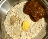 A picture of step 1 of Dates Paratha.