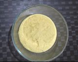 A picture of step 1 of Moong dal toast.