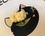 Une image de l'étape 1 de Gratin de pommes de terre à l ail,oignon basilic et mozzarella di buffala au bouillon de gambas.