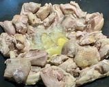 A picture of step 2 of Three Cup Chicken with Oyster Sauce / Homestyle Dish.
