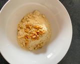 A picture of step 1 of Roasted Gram Ladoo.