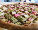 Une image de l'étape 8 de Tarte à la rhubarbe.