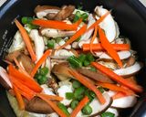 Foto del paso 5 de la receta: Japanese arroz, hongos, vegetales!