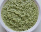 A picture of step 8 of Pudina Kobbari Pachadi/Mint Coconut Chutney (South India Special).