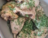 Une image de l'étape 1 de Poulet en gelée.