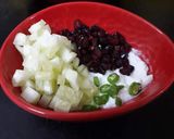 A picture of step 1 of Sabudana Vegetable Khichdi With Cucumber Pomegranate Raita.