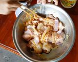 Hình bước làm 2 của món Ba rọi nướng chao