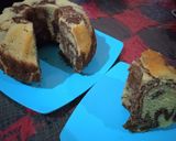 Foto del paso 8 de la receta: Pastel marmolado naranja/ chocolate