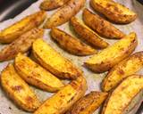 Spicy Baked Potato Wedges recipe step 4 photo