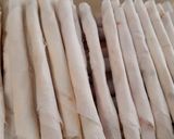 Hình bước làm 3 của món Bánh tráng chiên nhân khoai môn