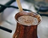صورة لخطوة 5 من وصفة قهوة تركية برغوة الوش