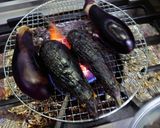 A picture of step 2 of Grilled aubergine.