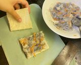 Hình bước làm 3 của món Sandwich nhân tôm
