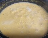 A picture of step 1 of Mango kalakand.