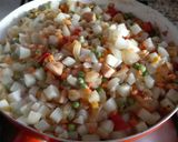 Foto del paso 2 de la receta Jardinera de verdura al toque de vino blanco