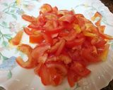 A picture of step 2 of Chicken zafrani.