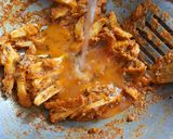 A picture of step 5 of Arbi ki sabji.