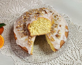 Foto del paso 9 de la receta: Budín de mandarina 🍊 con glaseado de coco, nuez y almendra - Con manteca o con aceite