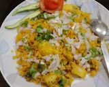 पोहा (poha recipe in hindi) रेसिपी चरण 8 फोटो