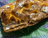 Foto del paso 5 de la receta: Pan relleno de taquitos de jamón y quesos