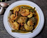 Foto langkah ke 3 dari resep Terong Udang Tumis Aceh.