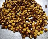 A picture of step 1 of Masala Roasted Chana.