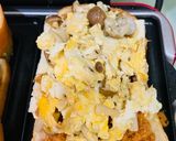 乳酪雙色炒菇之熱壓吐司的食譜步驟2照片