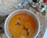 Gambar langkah 2 resipi Kuih bakar bijan.