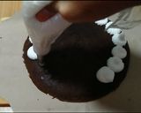 Foto langkah ke 9 dari resep Cake teflon chocolatos tanpa mixer.