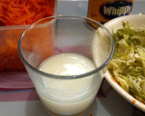 A picture of step 2 of KFC Coleslaw.