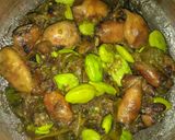 Foto langkah ke 6 dari resep Cumi pete sambel ijo.