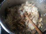 Pechuga salteada con arroz