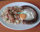 Foto del paso 1 de la receta: Alubias con butifarra con mi toque especial