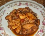 Foto langkah ke 5 dari resep Cumi Tumis Pedas Manis.