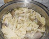Foto langkah ke 3 dari resep Sup Kembang Tahu Ayam Kampung.
