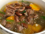 Sup daging kacang merah