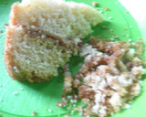 Foto del paso 2 de la receta: Budín de torta rellena con dulce de leche y flan