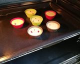 Une image de l'étape 6 de Muffins fraise / amande.
