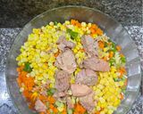 Foto del paso 5 de la receta: Ensalada de fusilli con atún 🧑🏻🍳
