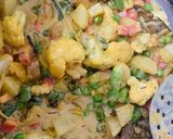 A picture of step 4 of Veg Biryani.