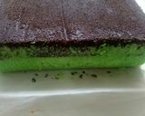 Foto langkah ke 6 dari resep Brownies Kukus Ketan Hitam Pandan.