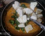 A picture of step 4 of PANEER CAPCICUM CURRY (Gravy).