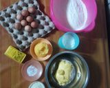Foto langkah ke 1 dari resep Kue Rambutan, Bola salju Matca dan Palm Sugar.