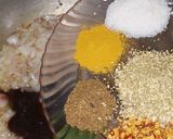 A picture of step 3 of Indian chole.