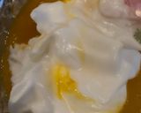 Hình bước làm 2 của món Soufflé (bánh trứng phồng)