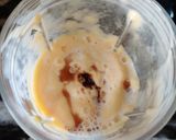 A picture of step 2 of Mango Milk Shake with Vanilla Ice Cream.