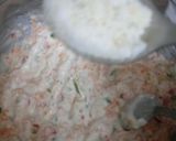 A picture of step 2 of Vegetables sandwich.