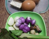 Foto langkah ke 1 dari resep Opor Ayam, Telur, Tempe.